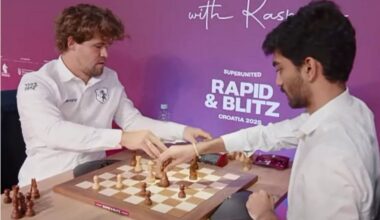 Gukesh Stuns Carlsen Yet Again At SuperUnited Rapid and Blitz Croatia 2025