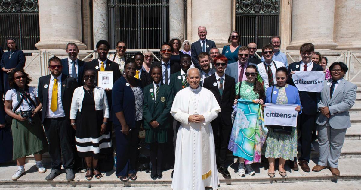 East London pupils meet Pope Leo XIV at the Vatican