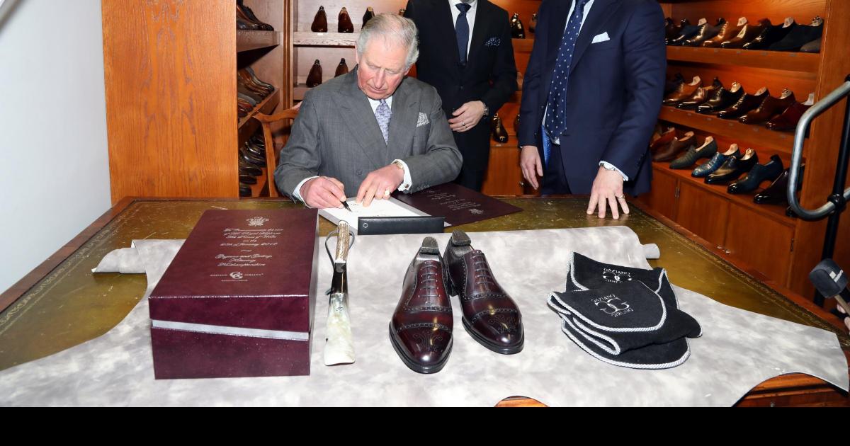 Shoemaker gets royal warrant from King Charles III