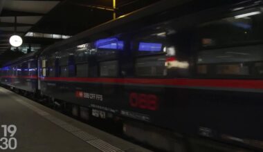 “Disappointment” in French-speaking Switzerland at the lack of night trains to destinations in southern Europe like Rome or Barcelona.
