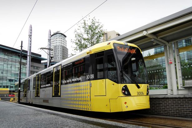 Trams in Salford and Trafford will be affected