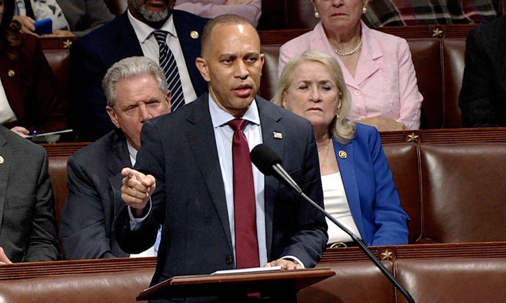 Hakeem Jeffries Has Been Speaking for More Than Four Hours Against GOP Cuts to Medicaid