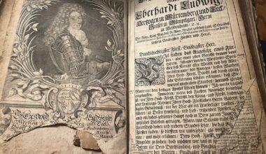 [United States] German Bible, 1713 A.D.