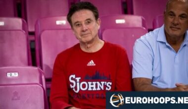 Rick Pitino is following FIBA U20 EuroBasket in Greece