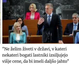 Ne želim živeti v državi, v kateri nekateri bogati lastniki izsiljujejo višje cene, da bi imeli daljšo jahto
