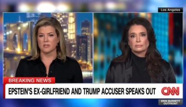 Epstein’s ex-girlfriend says Trump groped her in Trump Tower while Epstein watched.