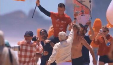 Irish Surfer Gearóid McDaid has just won gold for Ireland at the European Surfing Championships in Portugal 🇮🇪