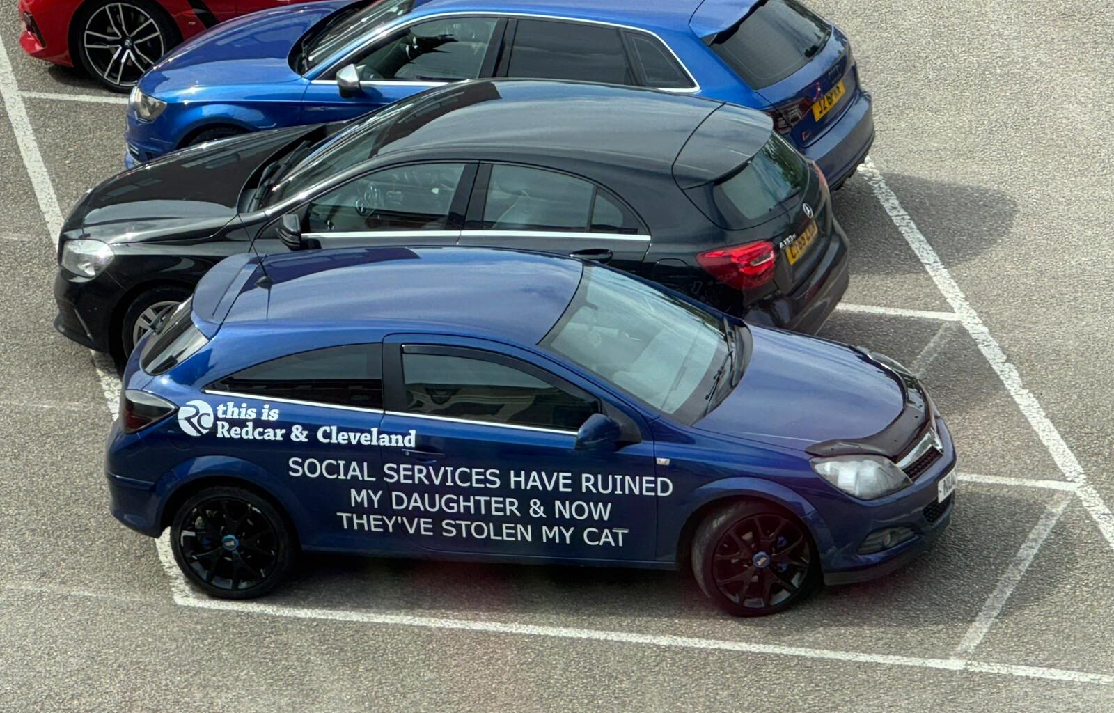 This car caught a lot of attention today