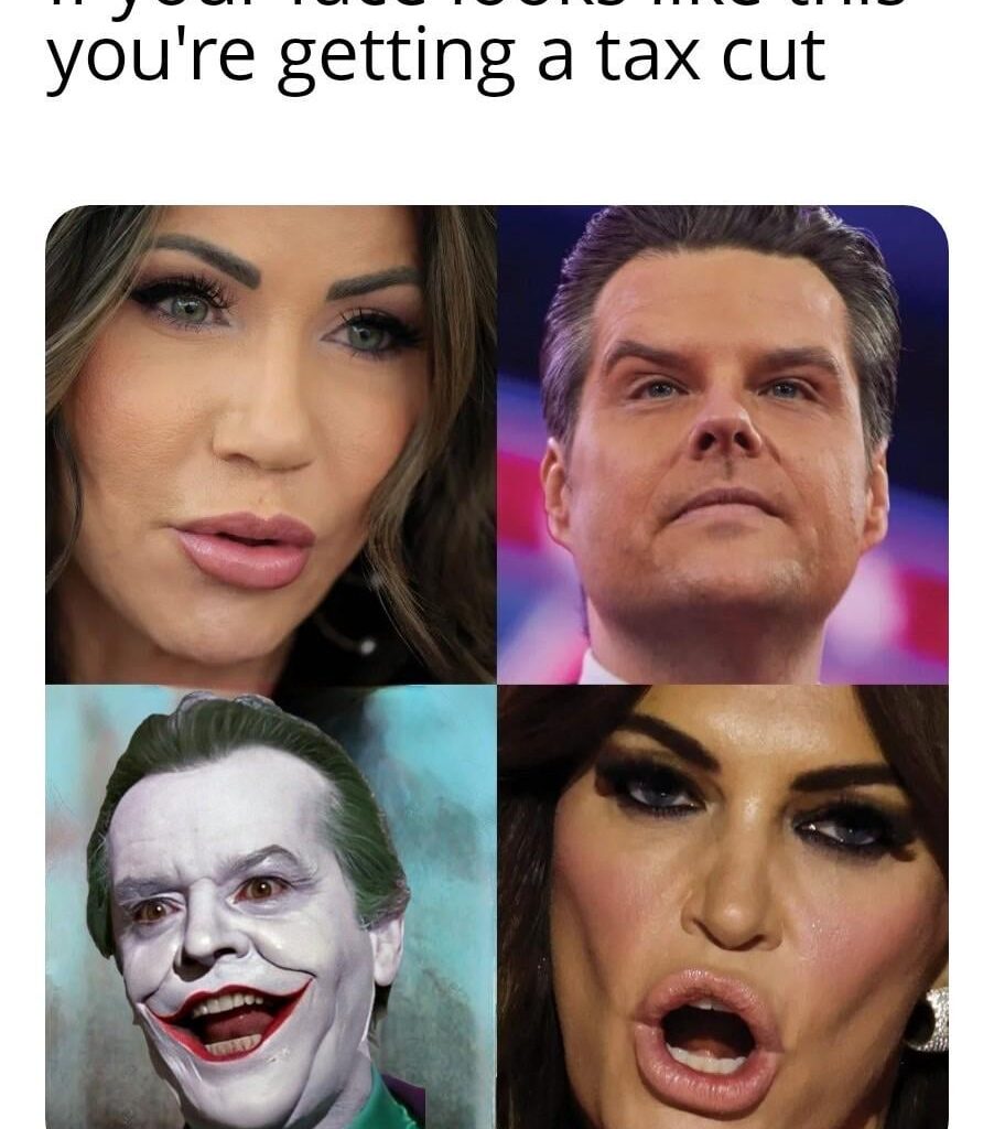 Mar a Lago Face...I mean, tax cut