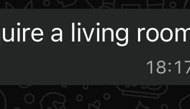 From an estate agent