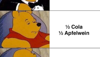 Apropos Cola und Apfelwein...
