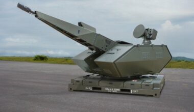 Combat module of the Rheinmetall Skynex system / Open-source photo