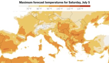 Heat Wave Forecast: Tracking High Temperatures in Europe