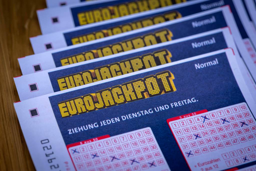 Eurojackpot lottery tickets.