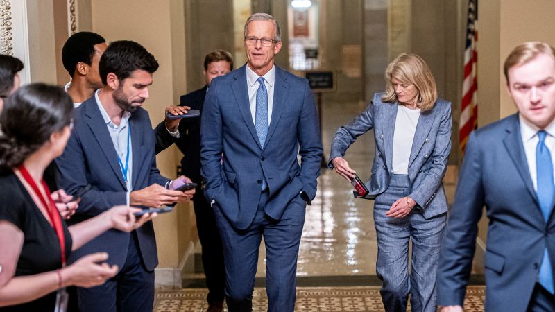 Senate GOP passes Trump’s ‘big, beautiful bill’ after scramble to win over holdouts, setting up high-stakes House fight