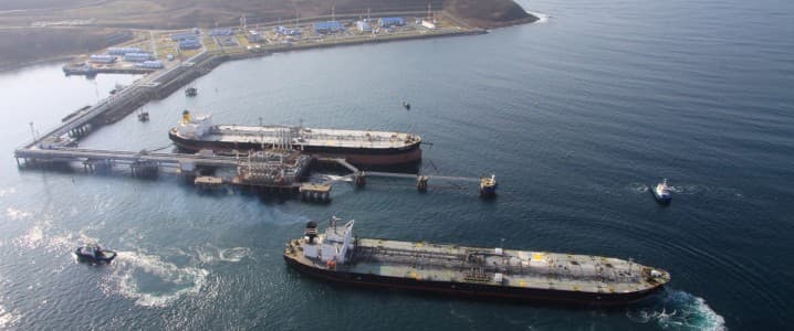 Kozmino oil terminal