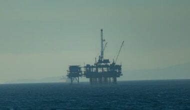 Offshore oil rig