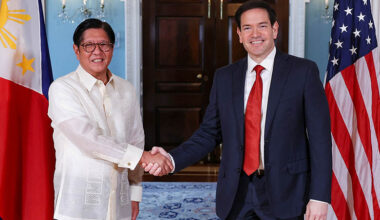 Philippine President Ferdinand Marcos Jr. meets Rubio in Washington, D.C.