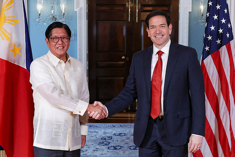 Philippine President Ferdinand Marcos Jr. meets Rubio in Washington, D.C.