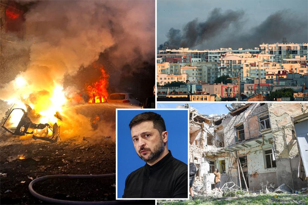 Russia continues to pound Kyiv, targeting previously safe western Ukrainian cities