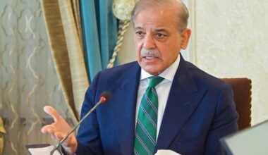 File photo of Pakistani PM Shehbaz Sharif. AFP.