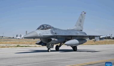 Anatolian Eagle air drill held in Konya, Türkiye-Xinhua