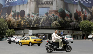 Citizens continue their daily life following the ceasefire between Israel and Iran in the capital Tehran, Iran.