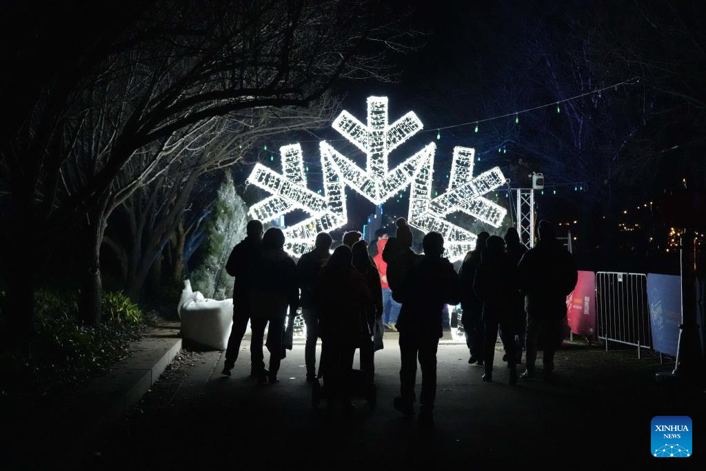 July Christmas event held in Canberra, Australia-Xinhua