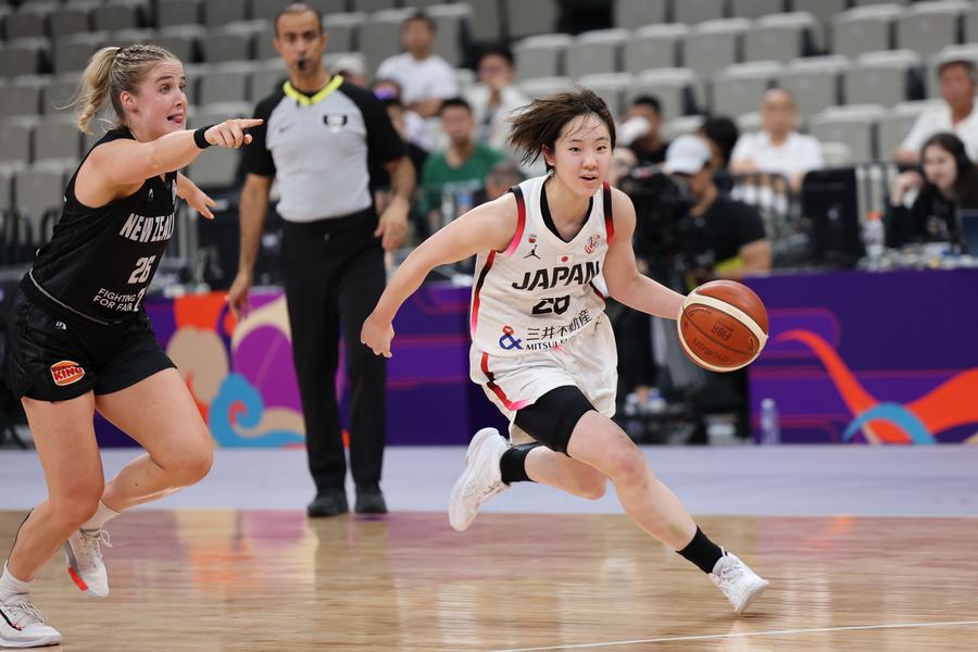 Japan beats New Zealand to meet China in semifinals at FIBA Women's Asia Cup -Xinhua
