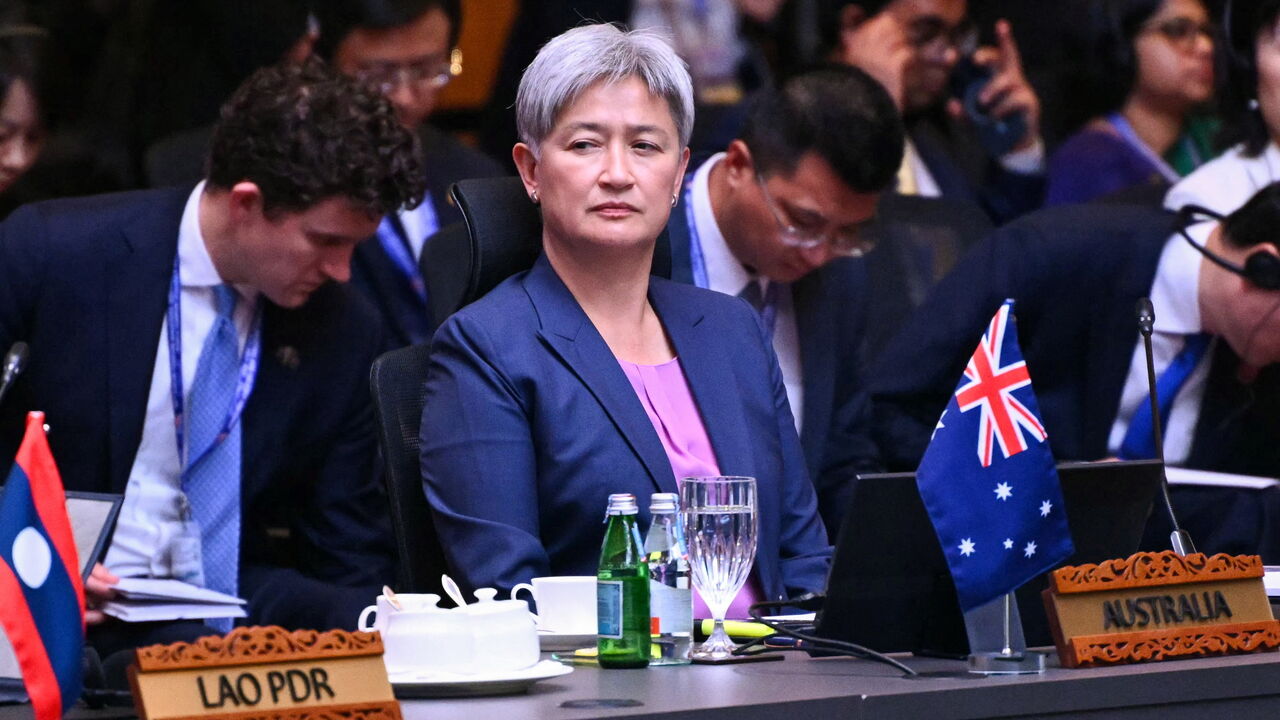 Australia's Foreign Minister Penny Wong attends the 15th East Asia Summit