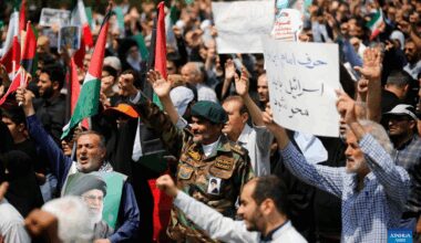 Rally held in Tehran to support Palestinians-Xinhua