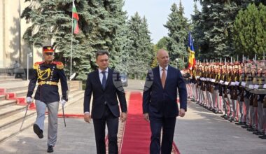 Bulgarian Prime Minister Starts Two-Day Official Visit to Moldova