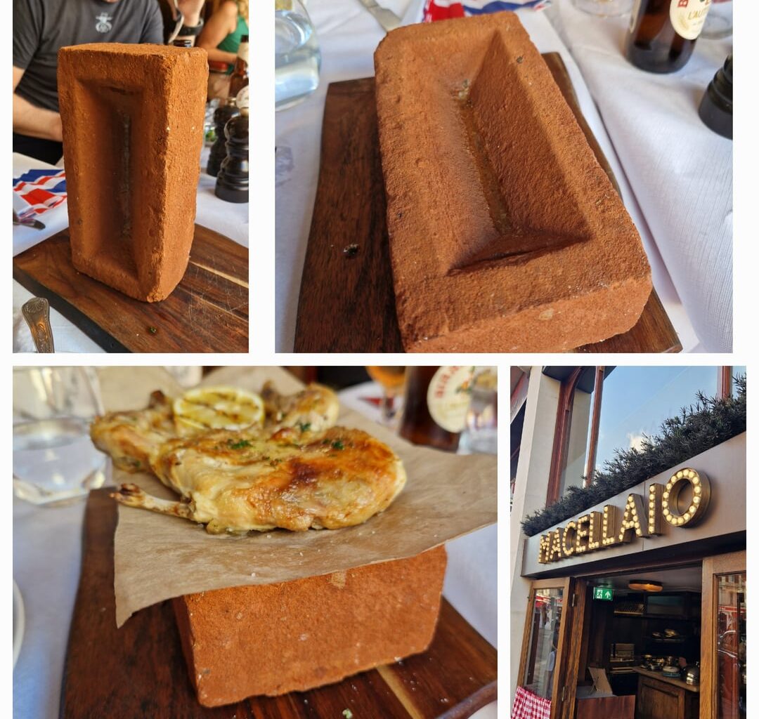I got served a dry brick chicken in London today