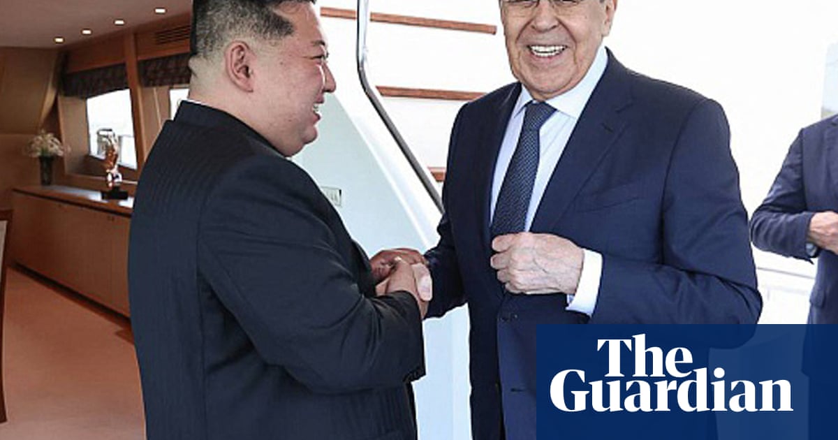 Ukraine war briefing: Kim Jong-un voices ‘unconditional’ support for Moscow as Russian foreign minister visits | Ukraine
