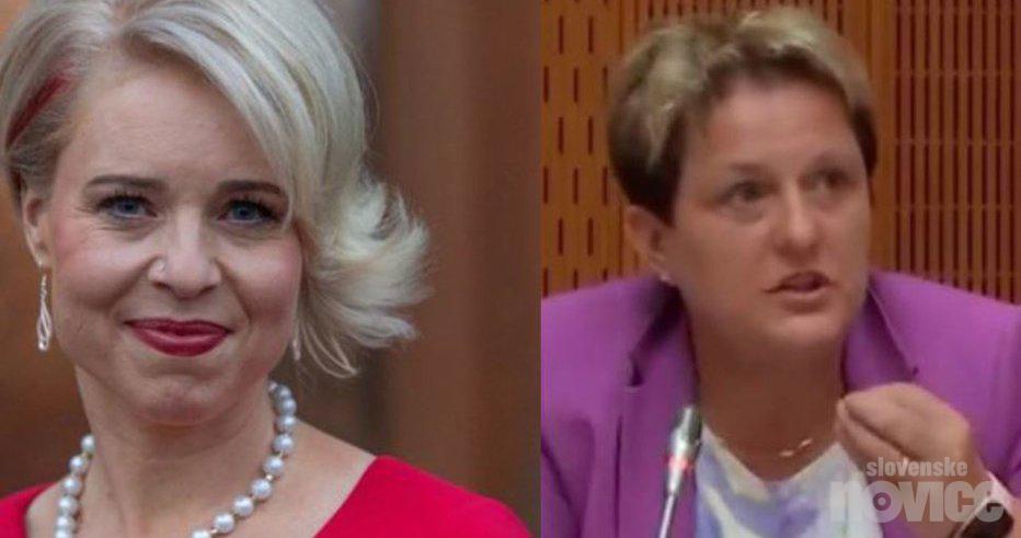 Klakočar Zupančičeva jo je zavrnila, šefica Janševih poslancev besna kot ris