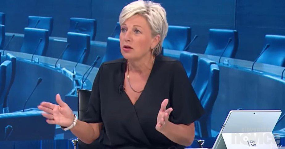 Rosvita Pesek predsednici DZ: Že dolgo vas čakam, da vas vprašam eno stvar (VIDEO)