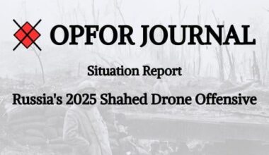 Situation Report: Russia's 2025 Shahed Drone Offensive