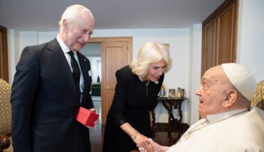 JD Vance and King Charles, Among the Pope's Final Visitors, Express Condolences