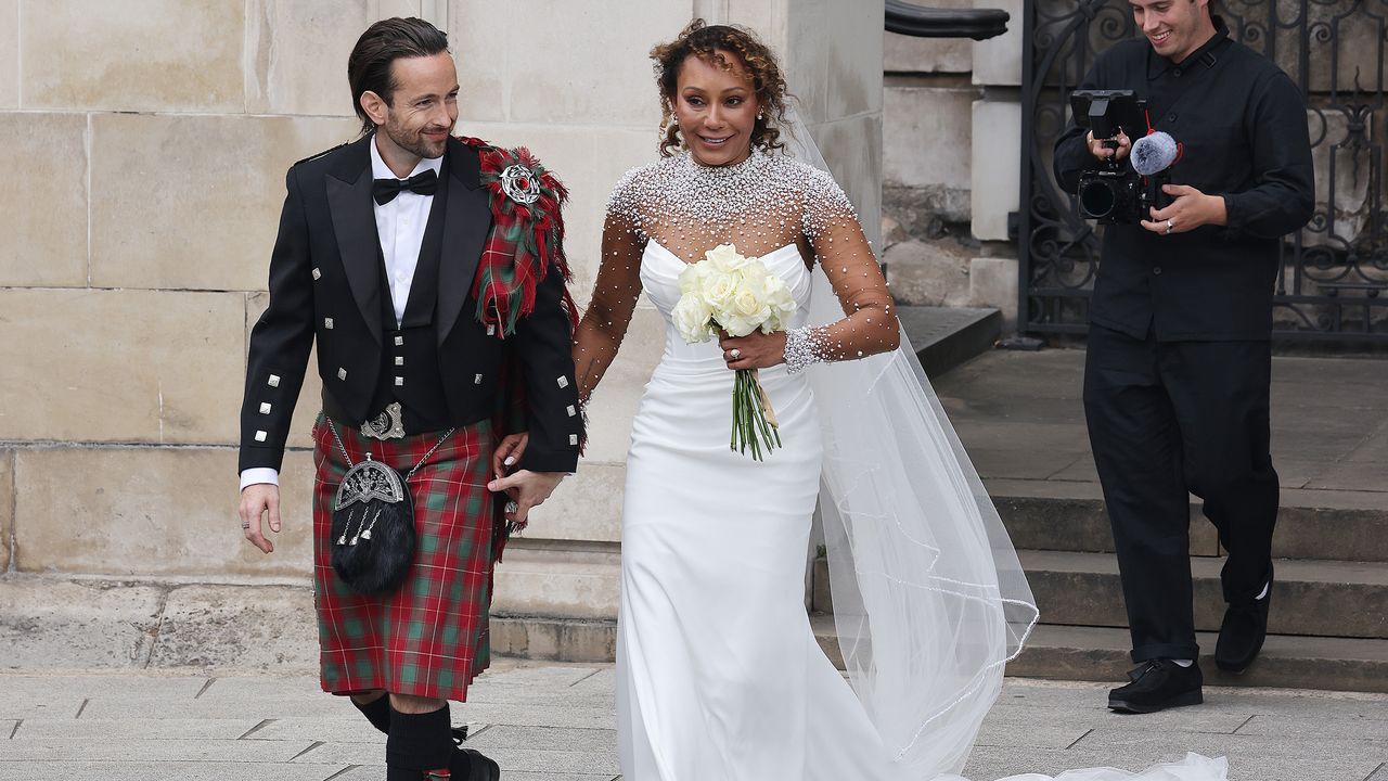 Mel B Gets Married in the Same Cathedral Where Princess Diana and Prince Charles Exchanged Vows
