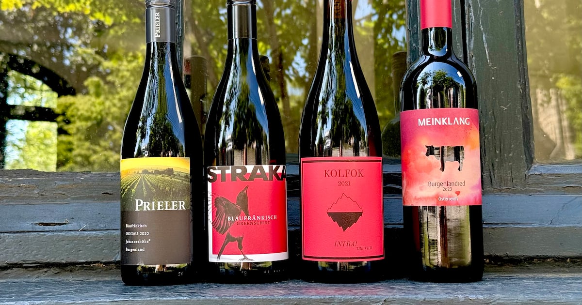For a taste of Austria, pour a glass of blaufrankisch