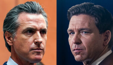 Preview of 2028? Gavin Newsom knocks 'anti-Black' laws pushed by Ron DeSantis