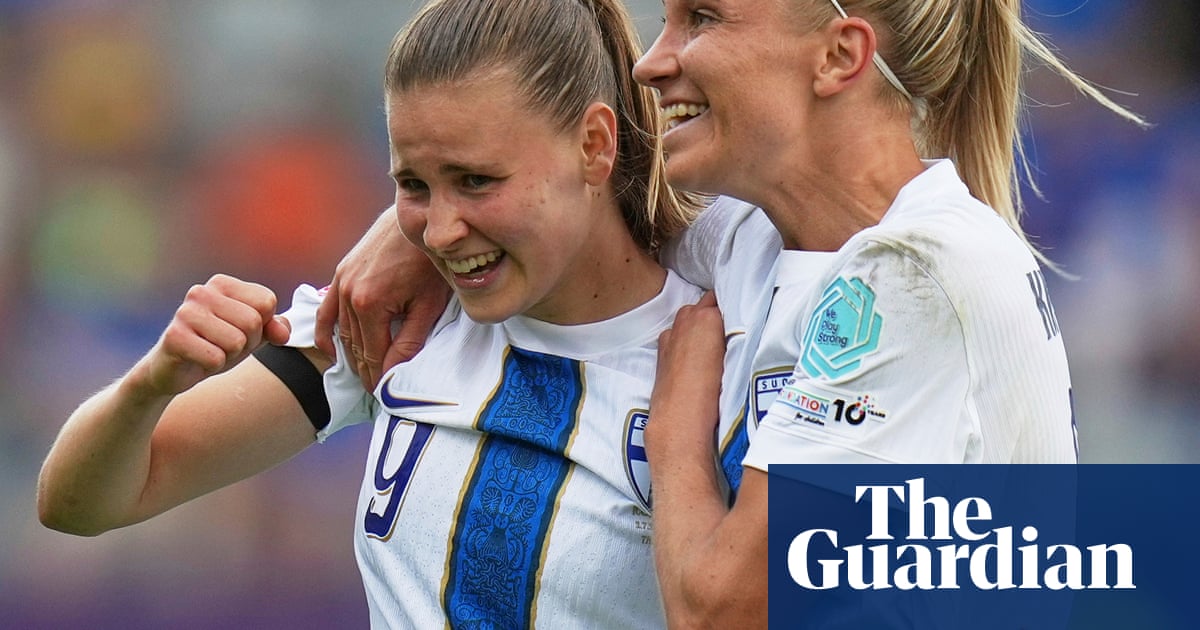 Kosola’s corker gets Finland off and running at Euro 2025 after Iceland see red | Women’s Euro 2025