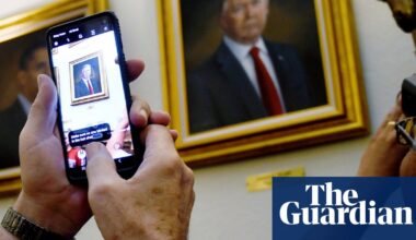 New Trump portrait hangs in Colorado capitol months after president’s outburst | Donald Trump
