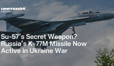 Su-57’s Secret Weapon? Russia’s K-77M Missile Now Active in Ukraine War — UNITED24 Media