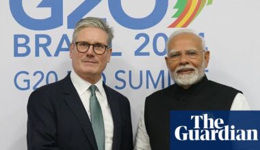Indian prime minister makes UK state visit to sign landmark trade deal | Trade policy