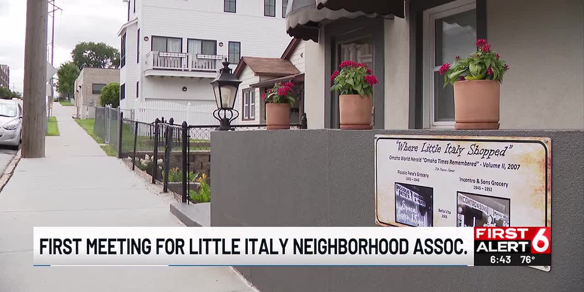 Omaha’s Little Italy holds first neighborhood association meeting