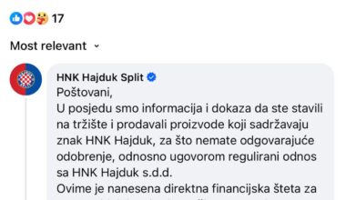 Ovo prozivanje male obrtnice sa službenog profila je prejadno