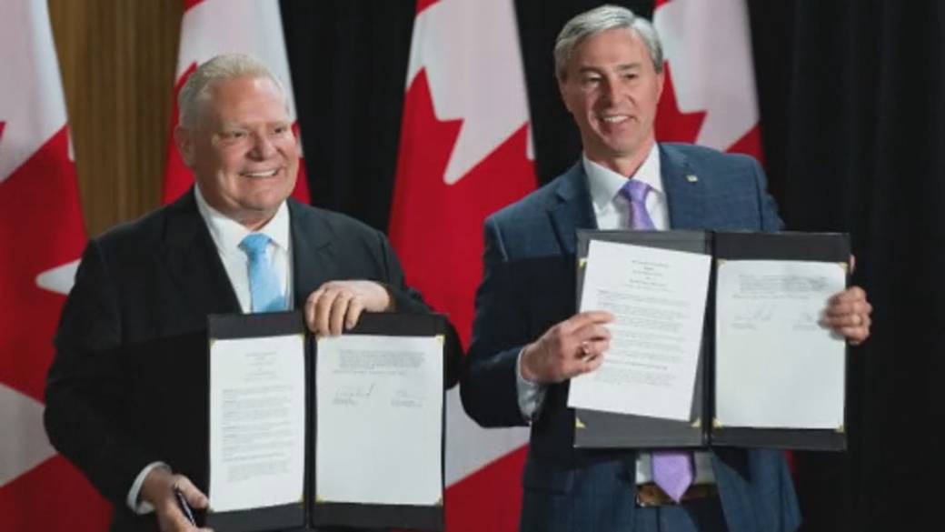 Click to play video: 'Canada making progress on lifting interprovincial trade barriers: report'
