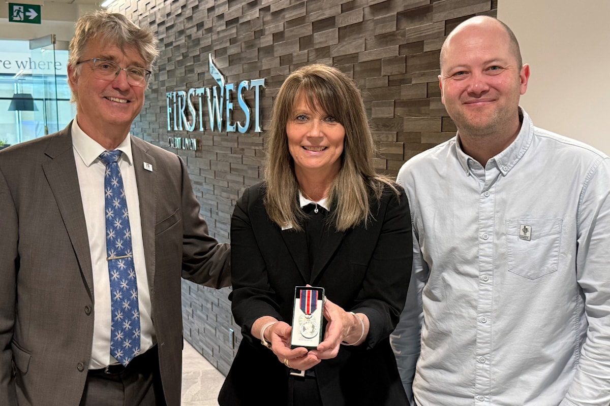 Summerland woman receives King Charles III’s Coronation Medal