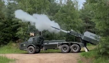 Army's new Archer fired abroad on operations for first time on operation in Estonia
